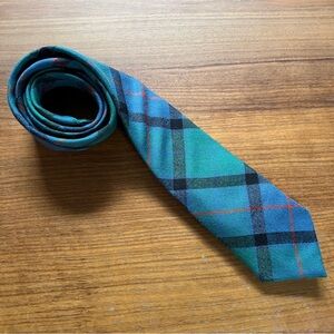 Flower of Scotland Tartan Wool Tie Ingles Buchan Scottish Highland Wear